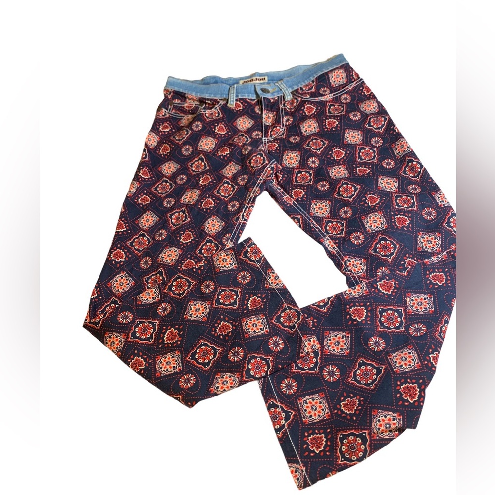 Adorable JouJou pants/97% cotton and 3% Lycra/denim waistband